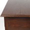 SOLD: Vintage Writing Desk Table Oak Wood Console Queen Anne Style Cushman Classics