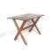 Vintage Sawbuck Table Cross Leg Wooden Dining Farm Table