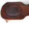 PENDING: Antique Cobbler’s Bench Table Country Primitive Pine Leather Seat 19th c