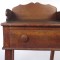 SOLD: Antique Wash Stand Side Table End Stand Walnut