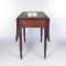 Antique Drop Leaf Table Walnut Sheraton 19th Century