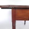 Antique Drop Leaf Table Walnut Sheraton 19th Century