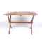 Vintage Sawbuck Table Cross Leg Wooden Dining Farm Table