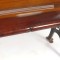 Antique Wooden Bench Cast Iron School Desk Seat Pat 1885 J M Sauder