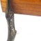 SOLD: Antique Wooden Bench Cast Iron School Desk Seat Pat 1885 J M Sauder