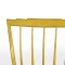 Antique Windsor Side Chair Thumb Back 19th c Mustard Paint