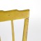 Antique Windsor Side Chair Thumb Back 19th c Mustard Paint