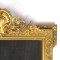 Vintage Gold Wall Mirror Louis XV Hollywood Regency Style Beveled Glass