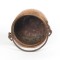 SOLD: Antique Copper Pot Kettle Cauldron Iron Handle