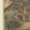 Wallace Nutting Print A Garden of Larkspur Vintage Antique Framed