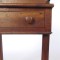 Antique Wash Stand Side Table End Stand Walnut
