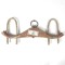 SOLD: Antique Oxen Yoke Double Ox Wooden Forged Iron Farm Tool Western Primitive