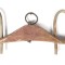 SOLD: Antique Oxen Yoke Double Ox Wooden Forged Iron Farm Tool Western Primitive