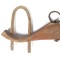 SOLD: Antique Oxen Yoke Double Ox Wooden Forged Iron Farm Tool Western Primitive