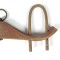 SOLD: Antique Oxen Yoke Double Ox Wooden Forged Iron Farm Tool Western Primitive