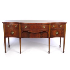 SOLD: Vintage English Sideboard Buffet Server Handmade