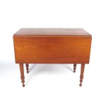 SOLD: Vintage Cherry Drop Leaf Table Sheraton Style