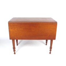 SOLD: Vintage Cherry Drop Leaf Table Sheraton Style