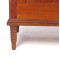 Antique Paneled Blanket Chest with Turned Feet in Pine and Poplar