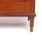 Antique Paneled Blanket Chest with Turned Feet in Pine and Poplar