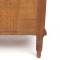 Antique Paneled Blanket Chest with Turned Feet in Pine and Poplar