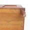 Antique Paneled Blanket Chest with Turned Feet in Pine and Poplar