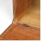 Antique Paneled Blanket Chest with Turned Feet in Pine and Poplar
