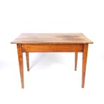 Antique Pine Table Country Hepplewhite Short Side End Stand Coffee Kids Etc
