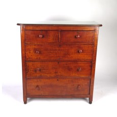 Antique Chest of Drawers Tiger Maple