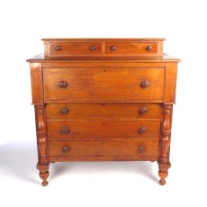 Vintage Chest of Drawers Sheraton Style Cherry Maple