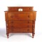 Vintage Chest of Drawers Sheraton Style Cherry Maple