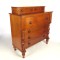 Vintage Chest of Drawers Sheraton Style Cherry Maple