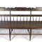 SOLD: Antique Wooden Bench Paint Decorated 19th century