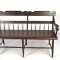 SOLD: Antique Wooden Bench Paint Decorated 19th century