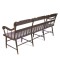 SOLD: Antique Wooden Bench Paint Decorated 19th century
