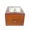 SOLD: Antique Oak Card Catalog Box File Single Drawer