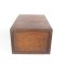SOLD: Antique Oak Card Catalog Box File Single Drawer