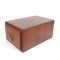 SOLD: Antique Oak Card Catalog Box File Single Drawer