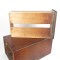SOLD: Antique Oak Card Catalog Box File Single Drawer