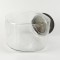 Vintage General Store Jar Banner Peanut Glass Counter Canister