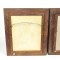 Pair Antique Wood Shadowbox Picture Frames