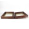 Pair Antique Wood Shadowbox Picture Frames