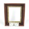 Antique Victorian Shadowbox Picture Frame Gold Ebonized Wood No Glass or Back