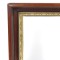 Antique Victorian Shadowbox Picture Frame Gold Ebonized Wood No Glass or Back