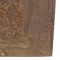 Antique Fireplace Summer Cover Cast Iron Lady with Fish and Net