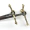 Antique Brass Fireplace Andirons Federal