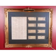 Complete set of Civil War Era Lynchburg fractional currency