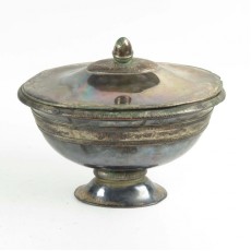 Antique 19th c. silver plate tureen